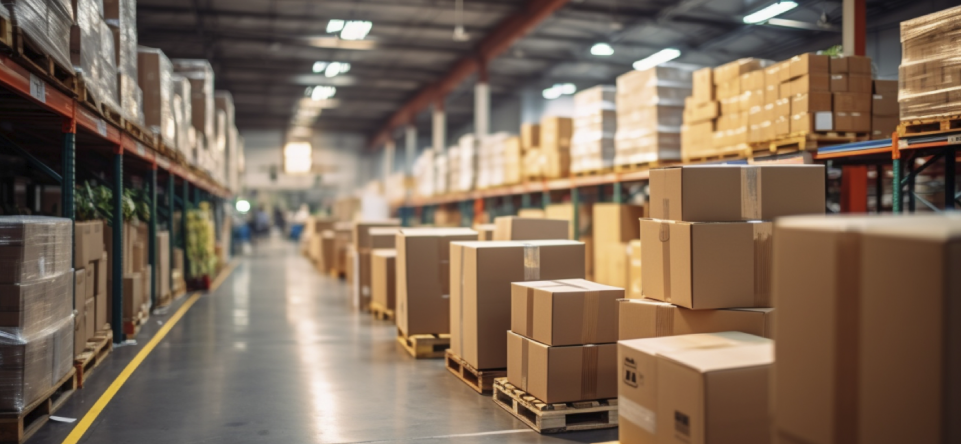 Boxes Stored in Seattle Warehouse