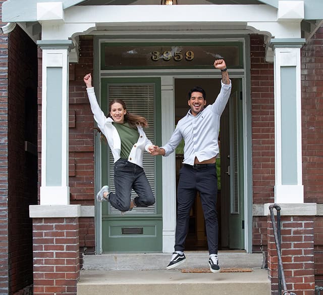 Couple Moving Into New House